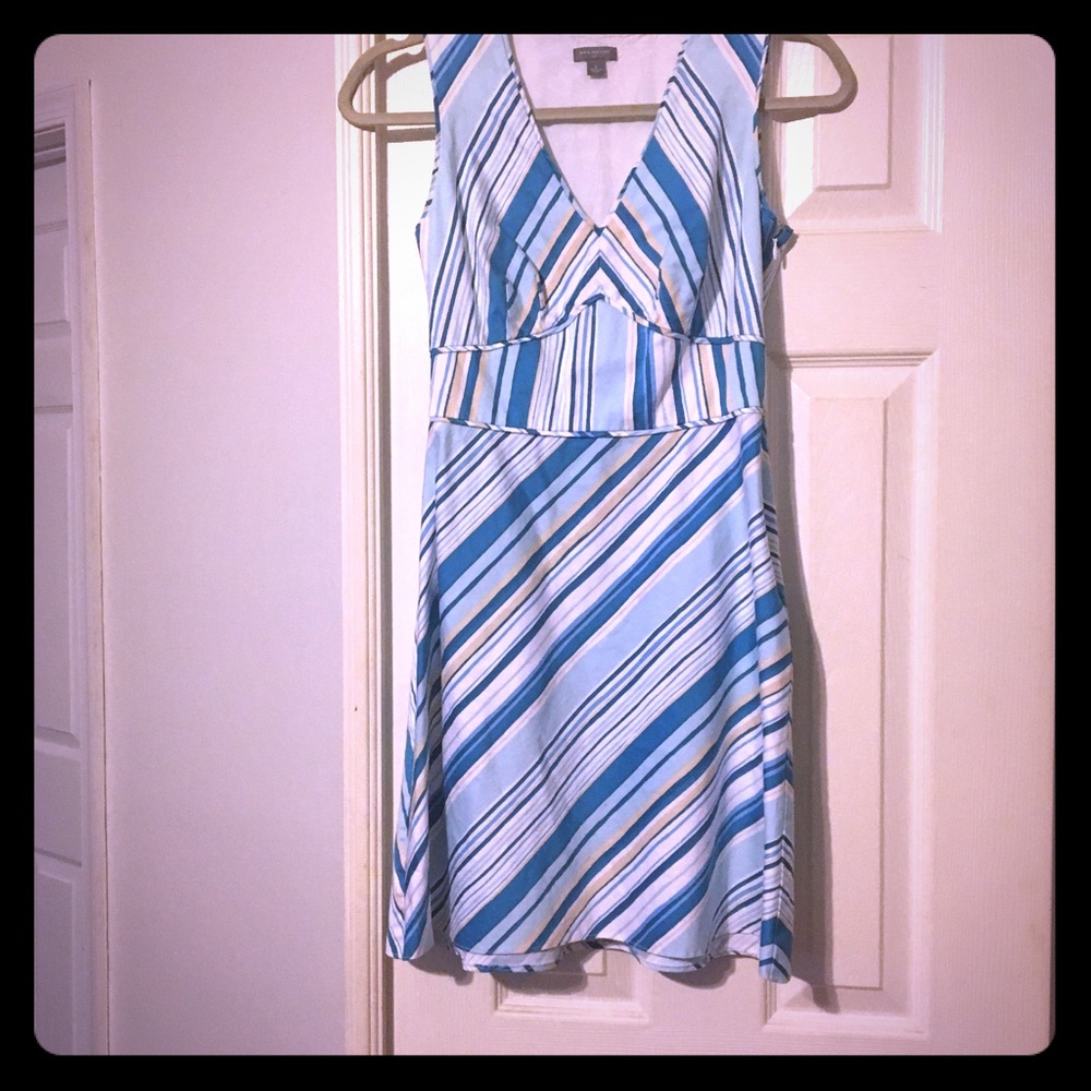 Rare vintage Ann Taylor stripe dress, EUC
